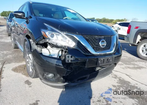 2015 Nissan Murano Platinum from USA, damaged, VIN 5N1AZ2MH2FN249848